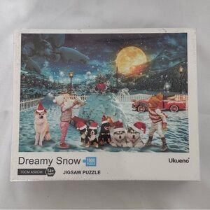 Ukueno Dreamy Snow Jigsaw Puzzle 1000 piece